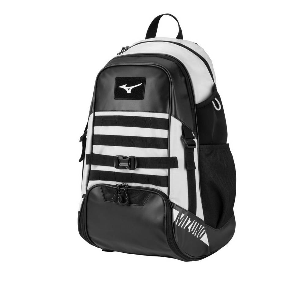 Mens Mizuno MVP X Baseball Backpack Black/White Philippines (MDFJAP185)